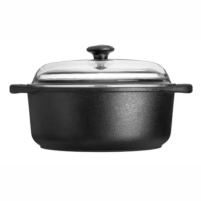 Express Levering Skeppshult Casserole Braadpan Rond Glazen Deksel 4 L